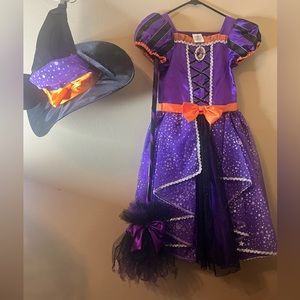 Disney Minnie Mouse Witch Girls Halloween costume